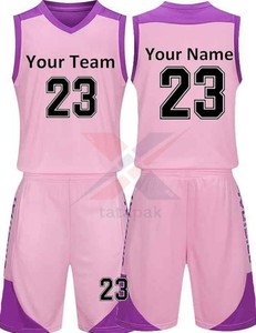 ชุดบาสเก็ตบอลทีมของคุณสำหรับโรงเรียนคลับและลีกที่มีการระเหิดหรือการปักด้วยราคาที่ดีที่สุดสำหรับทีมสวมใส่ - Product Image 4