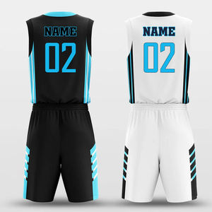 Conjunto de uniformes de baloncesto de talla grande de alta calidad y tamaño personalizado, el mejor proveedor de ropa deportiva de Pakistán - Product Image 2