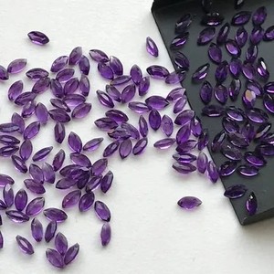 อัญมณีกึ่งมีค่าทรงหลวมสำหรับการตั้งค่าเครื่องประดับอัญมณีแอฟริกันธรรมชาติ2มม. 4มม. - Product Image 1