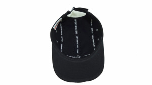 Estilo transpirable y deportivo, gorra de campamento de ala plana de 5 paneles con logotipo de parche tejido bordado personalizado al por mayor, proveedor hecho en Vietnam - Product Image 6