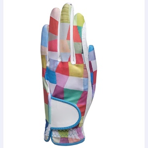 Guantes de Golf para Mujer de Piel Cabretta de Gran Calidad para Mano Izquierda con Logotipo Personalizado por Sublimación, Ligeros y Transpirables - Product Image 3