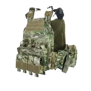 Eco материал 1000D нейлон Molle Многофункциональный прочный жилет безопасности Тактический светоотражающий жилет на заказ жилет