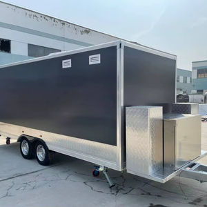 รถพ่วงขายอาหารเคลื่อนที่แบบ Tandem-Axle ขนาด 20 ฟุต รุ่นใหม่ พร้อมหน้าต่างเสิร์ฟอาหารคู่ และภายในสเตนเลสสตีลสำหรับจัดเลี้ยง - Product Image 6