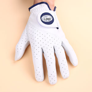 High Quality Custom Logo Design Men's Golf Gloves Breathable Genuine Leather for Adults Sports <b>New</b> Arrival Adult Wear - Product Image 1