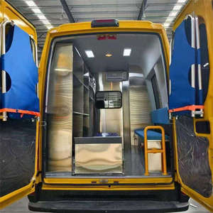 Ambulance médicale personnalisée 4x2 Diesel Transmission manuelle Euro 3 Longueur 3-8m Modèle d'exportation Fabriqué en Chine Véhicule mobile - Product Image 6