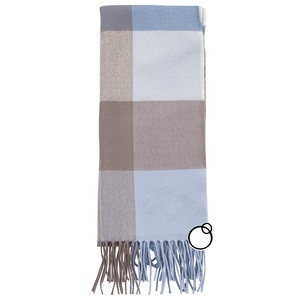 Bufanda de invierno de punto largo bordada personalizada para niños pequeños Unisex bufanda estampada de otoño suave y cálida accesorio de moda para niños - Product Image 3