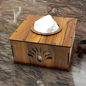 Fournitures de bureau en gros Bureaux en bois Paniers Panier de rangement rectangulaire en bambou tissé Boîtes à mouchoirs en bambou par HF CRAFTS - Product Image 5