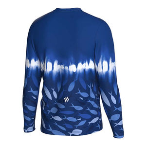 Camisetas de pesca de secado rápido con protección solar de alta calidad, camisetas de manga larga con estampado de sublimación para rendimiento deportivo personalizado - Product Image 3