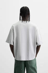 Personalizado pantalla impresa diamantes de imitación Streetwear Vintage de gran tamaño 100% algodón Boxy Loose Fit camiseta sin mangas para los hombres - Product Image 6