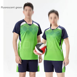 Uniforme de volley-ball respirant sur mesure, service OEM, haute performance, couleur et logo personnalisés, unisexe adulte, 100% polyester - Product Image 4
