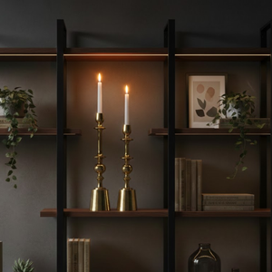 Chandelier élégant en aluminium noir |   Design classique moderne fait à la main |   Décoration écologique pour la maison et les mariages - Product Image 6