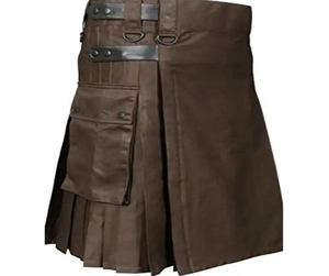 New Arrival Stylish Scotland Scottish National <b>Tartan</b> Premium Quality Scottish Utility Kilt Traditional Highland Men's Kilt - Product Image 5
