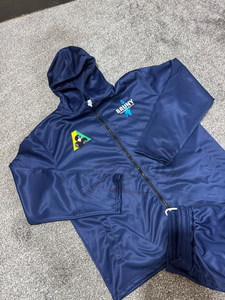 Fabrication professionnelle de haute qualité 100% coton survêtement pour hommes survêtements imprimés confortables pour l'hiver brodé - Product Image 4