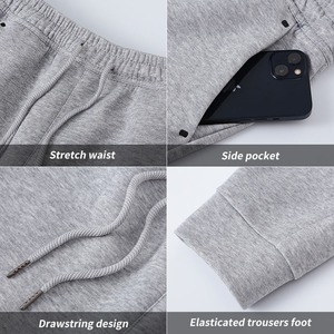 Survêtement de sport d'hiver personnalisé pour homme de haute qualité, grande taille, léger, taille élastique, manches longues, respirant - Product Image 5