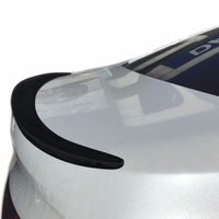 Aileron de coffre arrière FRP pour Renault Mégane IV XFF berline 2017-2019 noir mat, kit carrosserie extérieure auto, aileron arrière