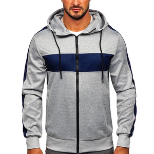 Sudadera con Capucha de Invierno para Hombre, Mezcla de Poliéster/Algodón de Alta Calidad, Forro Polar Transpirable, Diseño Sólido Informal - Product Image 1