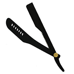 Barber Mens Shaving Professional <b>Straight</b> <b>Razor</b> <b>Blade</b> Stainless Steel A+ Grade Plastic Handle Single <b>Blade</b> Salon Use - Product Image 4