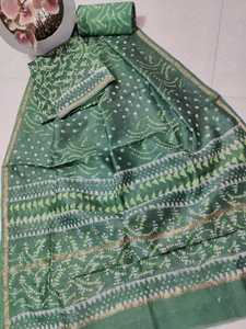 Jacquard Custom Printed Multi-Color Silk Fabrics with Metallic Feature for Girls Dress and Clothing Designers Resale - Product Image 6