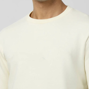 Gran oferta 100%, Sudadera negra Lisa a la moda de alta calidad, sudadera informal de calle 2025 de Color sólido para hombre - Product Image 4