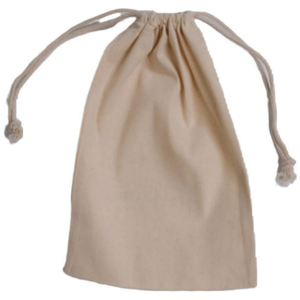 Luxury Custom Printed 100% Organic Cotton Drawstring <b>Bag</b> New Eco-Friendly Trendy Reusable <b>Medium</b> <b>Size</b> Promotional Packaging <b>Bag</b> - Product Image 3