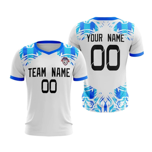 Ensemble de maillots de football pour hommes 2025 – Respirant, imprimé par transfert thermique, 100 % polyester, antibactérien, séchage rapide, résistant à l'eau - Product Image 2