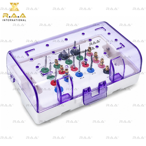 ชุดเครื่องมือถอดสกรูหักสำหรับรากฟันเทียมไฟฟ้า R.A.A.INTERNATIONAL RAA-104 ได้รับการรับรองมาตรฐาน CE ระดับ I ชุดดอกสว่าน 23 ชิ้น - Product Image 5