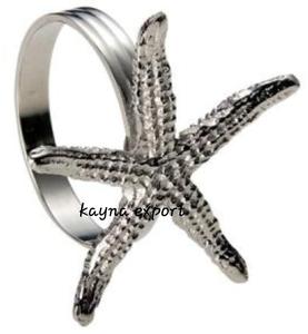 Nouveau design moderne de rond de serviette décoratif de luxe en métal avec finition plaquée argent pour la vente en gros de prix bon marché hôtel et restaurant - Product Image 6