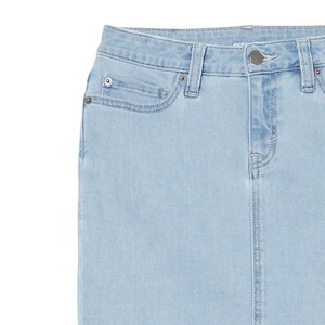 กระโปรงผ้ายีนส์ปักเลื่อมสำหรับผู้หญิงแบบลำลองใหม่ผลิตตามสั่งป้องกันรอยยับระบายอากาศได้ดีคุณภาพระดับพรีเมียมขายส่ง - Product Image 4