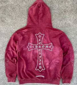 Sweats à capuche 100 % coton brodés, tendance, personnalisables avec logo, marque privée, commandes en gros pour l'automne - Product Image 4