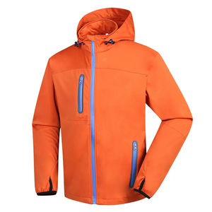 Softshell แจ็คเก็ตกลางแจ้งสำหรับผู้ชายน้ำหนักเบาระบายอากาศกันลมและกันน้ำเหมาะสำหรับการเดินป่าและกิจกรรมกลางแจ้ง - Product Image 1