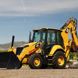 LIVRAISON GRATUITE CAT 440 4X4 CHARGEUSE-PELLETEUSE À ROUES Homologuée EPA CE avec Cylindre Hydraulique Eaton, Moteur, Pompe, Boîte de Vitesses et PLC. - Product Image 1