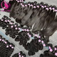 Extensions de cheveux humains vietnamiens bruts de qualité supérieure, 100 % non traités, cuticules alignées, pour dropshipping – Lots pour salons de coiffure