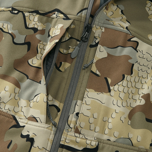 Veste à capuche isolée camouflage sur mesure pour Sports de plein air-pour la chasse d'hiver, la randonnée et la pêche en gros - Product Image 5