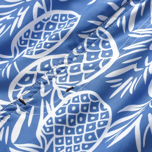 Short Cargo à carreaux décontracté taille moyenne à la mode pour hommes tissu léger en coton tissé avec cordon de serrage élastique écologique - Product Image 6