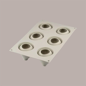 Moule en silicone réaliste fraise et crème Dm 59mm x 61mm, outil à dessert, lavage à la main uniquement - Product Image 2
