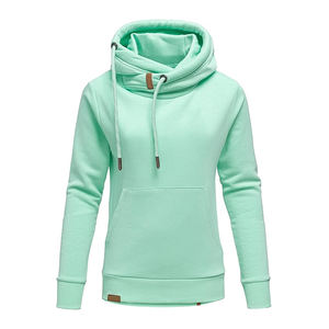 Nueva Colección de Invierno: Sudaderas con Capucha de Felpa para Mujer, Tallas Grandes, con Bordado Personalizado y Estampado Frontal, Ecológicas - Product Image 5
