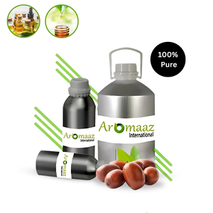 100% Aceite portador de jojoba puro prensado en frío de semillas Hidratante para la piel Mayorista a granel Exportador - Product Image 5