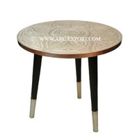 Table marocaine élégante conception antique grand mobilier de salon Table marocaine Table basse unique faite à la main la plus vendue