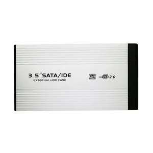 OT-352IDE + SATA,USB2 외부 3.5 "모바일 디스크 하드 드라이브 인클로저