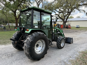 Tracteurs agricoles d'occasion LS 100 CV 100% opérationnels de haute qualité polyvalents à vendre / TRACTEUR N55 - CABINE CLIMATISÉE - CHARGEUR AVEC ATTACHES RAPIDES - Product Image 5