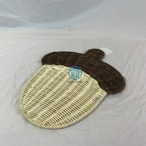 Natural <b>Placemat</b> Rattan <b>Placemat</b> Wicker Charger <b>Woven</b> Table Mats New Design Wicker <b>Placemats</b> - Product Image 5
