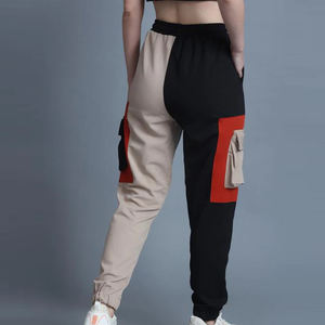 Último diseño personalizado Hip Hop Streetwear Joggers mujeres 100% algodón polar pantalones de chándal transpirable y hecho de algodón - Product Image 4