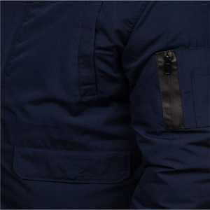 Chaqueta acolchada reactiva al calor de plumón para hombre, abrigo de invierno cálido ligero, chaqueta acolchada impermeable con estampado personalizado a prueba de viento - Product Image 6