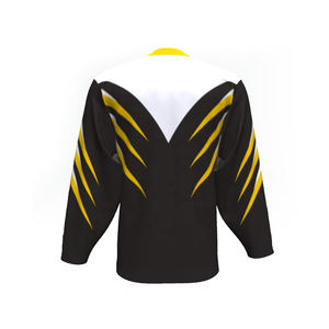 Maillot de hockey sur glace colorant imprimé par sublimation OEM Maillots de hockey personnalisés avec numéro de nom pour vêtements d'équipe - Product Image 4