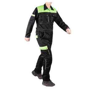Traje de Protección Personal Microporoso con Capucha, Diseño ANSI Clase 3, Impermeable, Protección Química, Reflectante, Ropa de Trabajo de Seguridad - Product Image 3