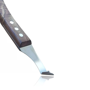 ด้ามจับไม้จอบมีดเครื่องมือใบมีดเหล็กใบมีดโค้งขนาดใหญ่ตัดด้วยมือขวา - Product Image 4