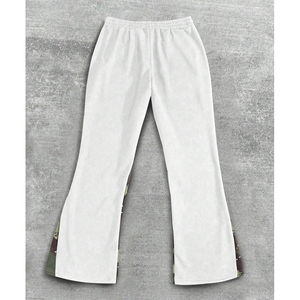 กางเกงวอร์มผู้ชายวินเทจซักลายแดดพิมพ์โลโก้ได้ตามต้องการ - Product Image 2