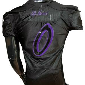 Fútbol americano Jersey fan Jersey padre sublimación tackle sarga bordado más tamaño personalizado fábrica Pakistán foto real - Product Image 1