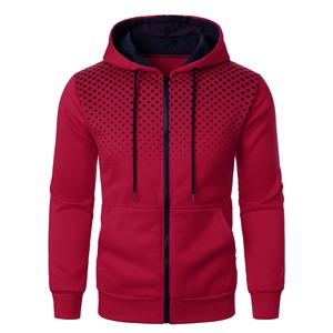 Personnalisé 3D Imprimé Hoodies Hommes Nouveau 2025 Top Qualité Hommes Hoodies Élégant 100% Coton Biologique Pull À Fermeture Éclair - Product Image 5
