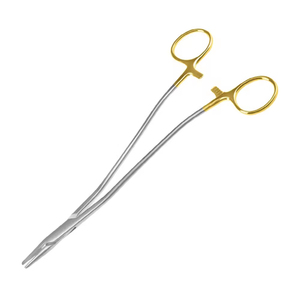 Medic Instrument manuel porte-aiguille 8 "courbé carbure de tungstène allemand en acier inoxydable certifié CE pinces pinces général - Product Image 1